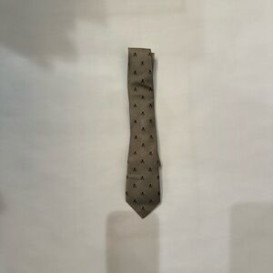 Elegant Tan Patterned Men's Tie